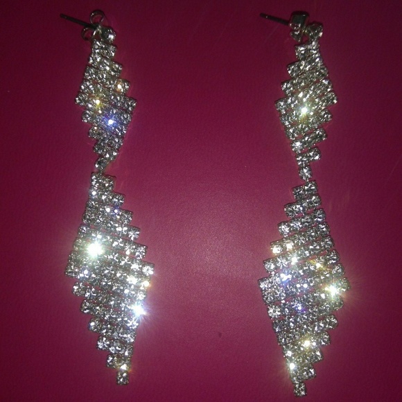 Claire's Jewelry Diamond Earrings Poshmark